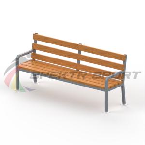 Купить Уличная скамейка со спинкой Дача в Велиже 