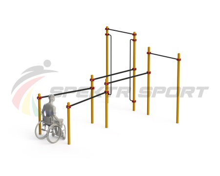 Купить Спортивный комплекс для инвалидов-колясочников WRK-D19_76mm в Велиже 