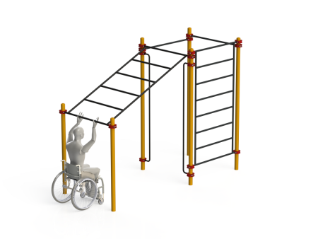 Купить Спортивный комплекс для инвалидов-колясочников WRK-D15_76mm в Велиже 