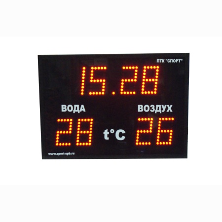 Купить Часы-термометр СТ1.16-2t для бассейна в Велиже 