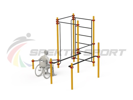 Купить Спортивный комплекс для инвалидов-колясочников WRK-D18_76mm в Велиже 