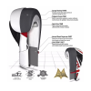 Купить Перчатки боксерские RDX REX F10 WHITE BGR-F10W, 12 oz в Велиже 