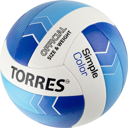 Купить Мяч волейбольный Torres Simple Color любительский р.5 в Велиже 
